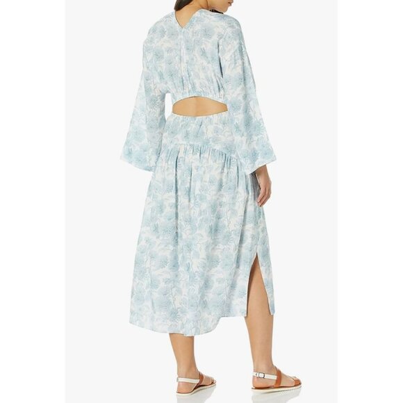 Vince Dahlia Long-Sleeve Double‎ V-Neck Dress- Sz. XL - Picture 11 of 11